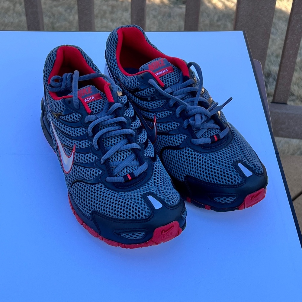 Nike Air Max Torch 4 Dark Grey Silver Men’s 343846-006